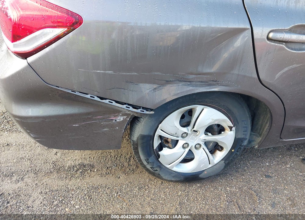 2014 HONDA CIVIC LX VIN: 2HGFB2F50EH506855