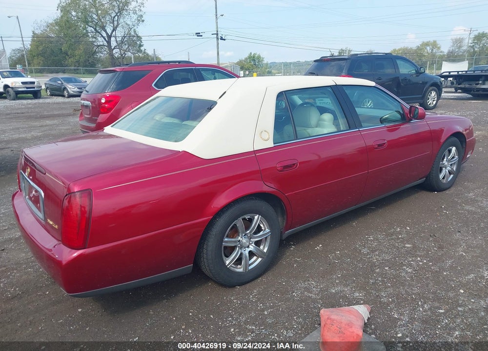 2003 CADILLAC DEVILLE STANDARD VIN: 1G6KD54Y93U289664