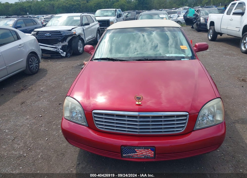 2003 CADILLAC DEVILLE STANDARD VIN: 1G6KD54Y93U289664