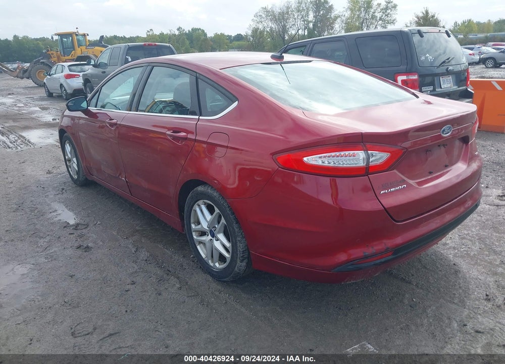 2016 FORD FUSION SE VIN: 1FA6P0H79G5117389