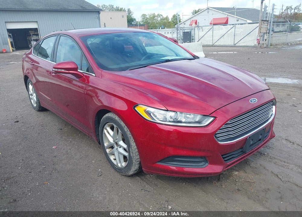 2016 FORD FUSION SE VIN: 1FA6P0H79G5117389