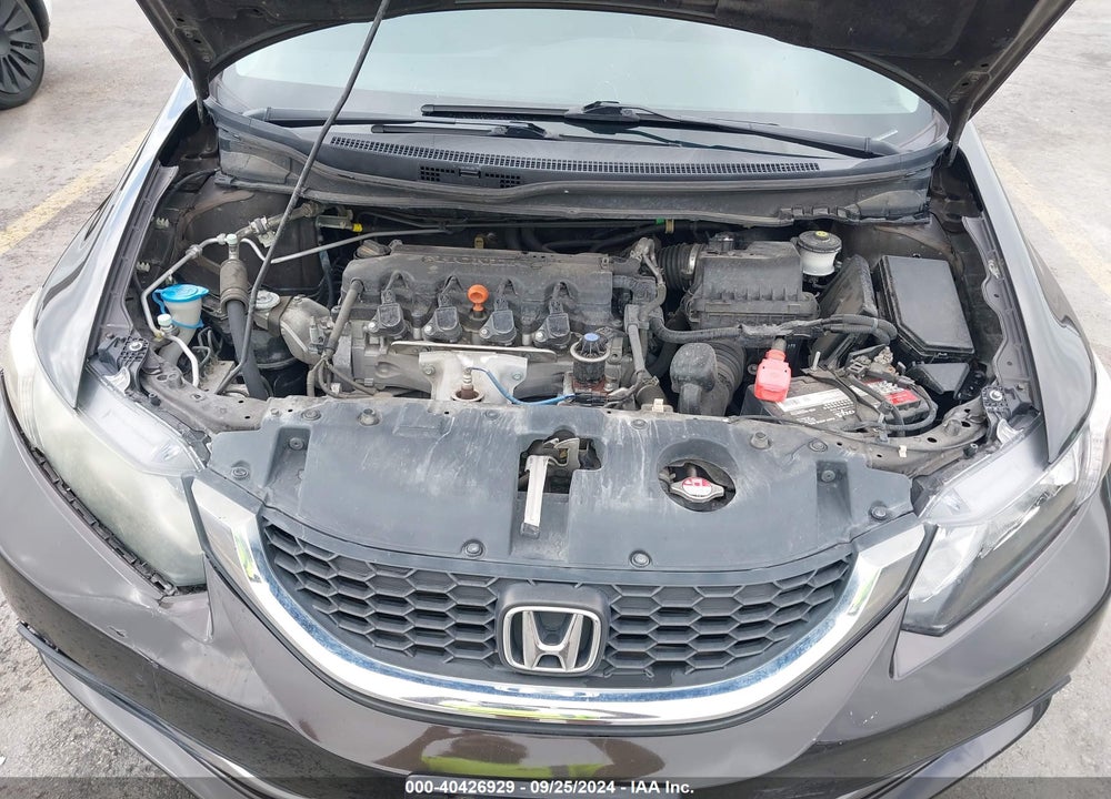 2014 HONDA CIVIC LX VIN: 2HGFB2F54EH537803