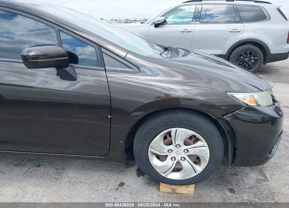 2014 HONDA CIVIC LX VIN: 2HGFB2F54EH537803