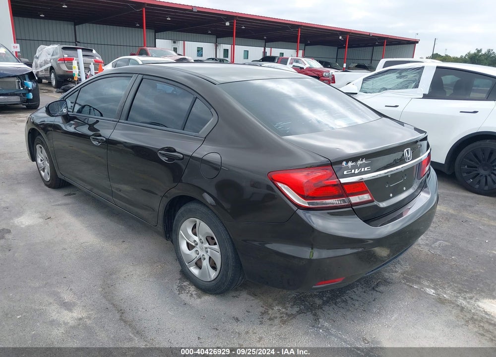 2014 HONDA CIVIC LX VIN: 2HGFB2F54EH537803