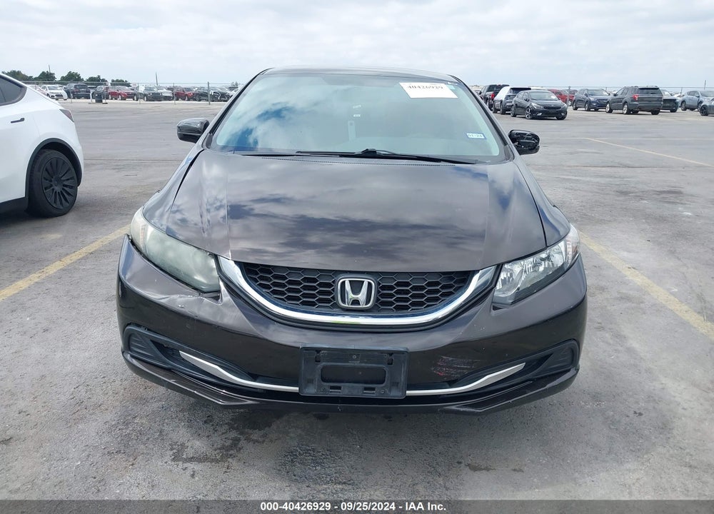 2014 HONDA CIVIC LX VIN: 2HGFB2F54EH537803