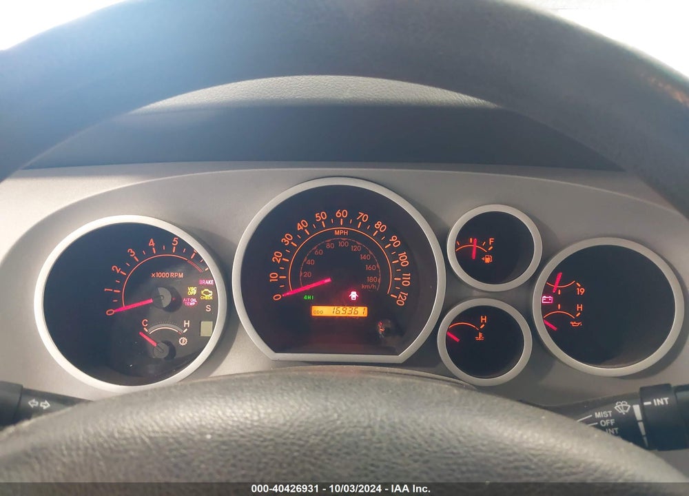 2007 TOYOTA TUNDRA SR5 5.7L V8 VIN: 5TBBV54117S486599