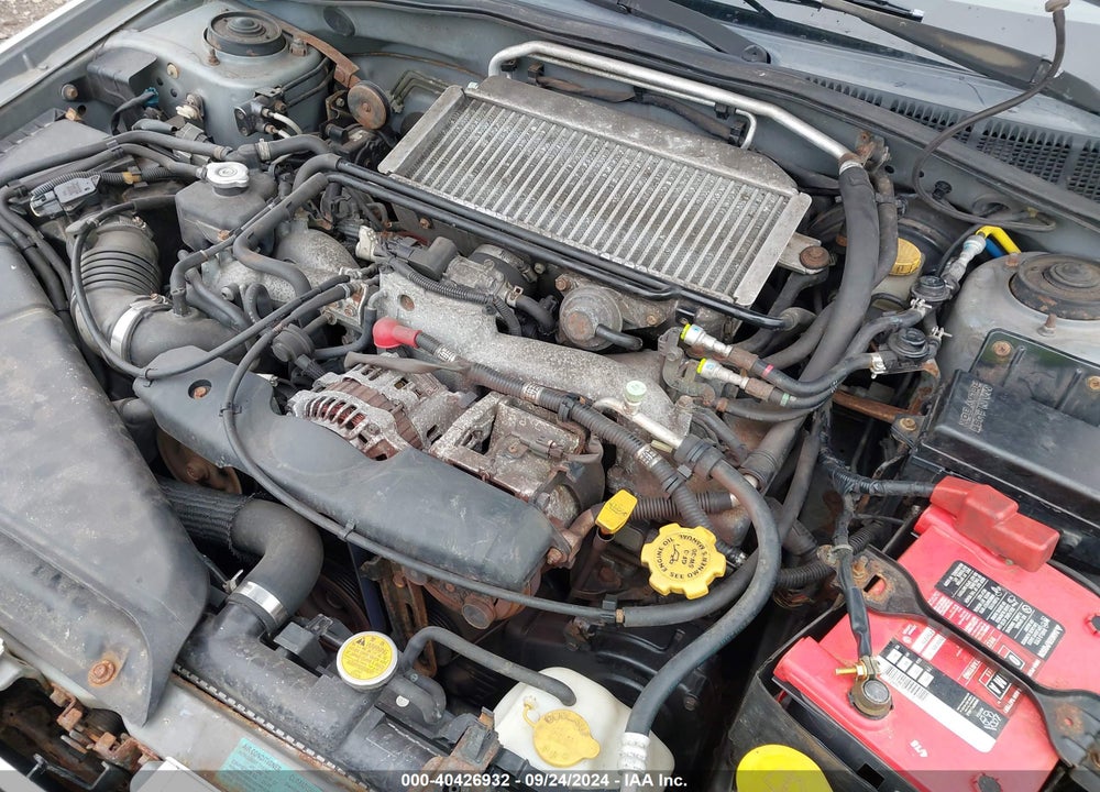 2005 SAAB 9-2X AERO VIN: JF4GG22635G055671
