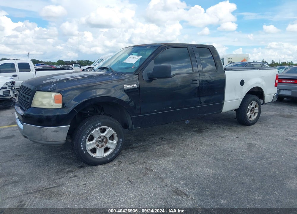 2004 FORD F-150 LARIAT/XLT VIN: 1FTRX12554FA06008