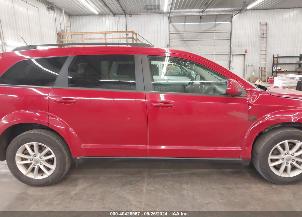2016 DODGE JOURNEY SXT VIN: 3C4PDDBG2GT196590