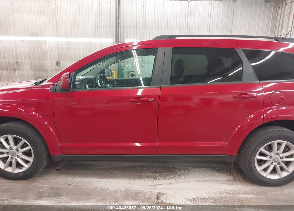 2016 DODGE JOURNEY SXT VIN: 3C4PDDBG2GT196590