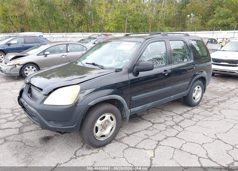 2004 HONDA CR-V LX VIN: JHLRD68504C019718