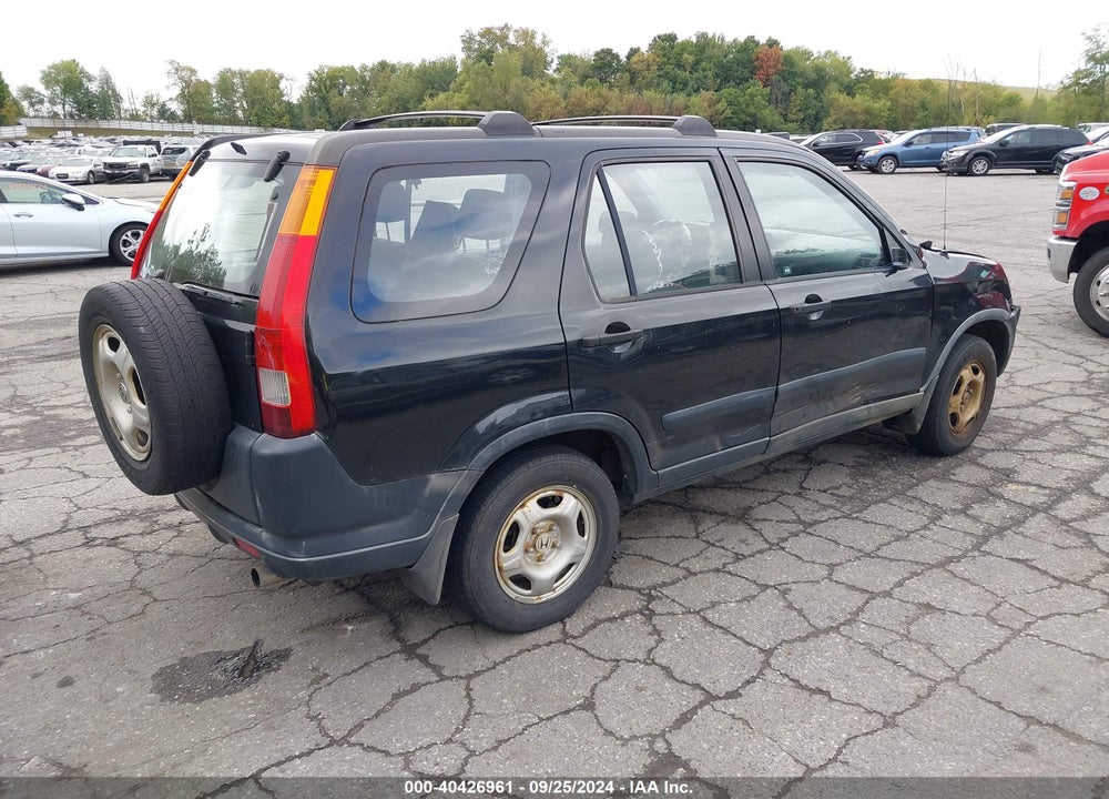 2004 HONDA CR-V LX VIN: JHLRD68504C019718