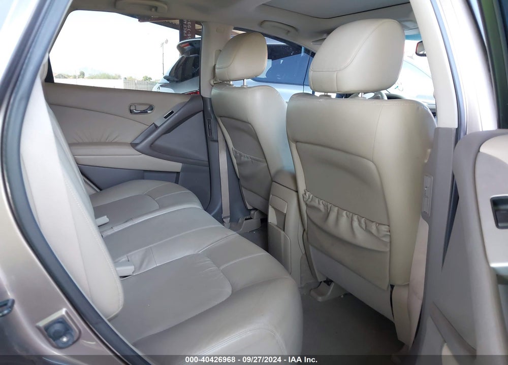 2010 NISSAN MURANO SL VIN: JN8AZ1MW1AW136753
