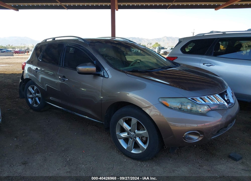 2010 NISSAN MURANO SL VIN: JN8AZ1MW1AW136753