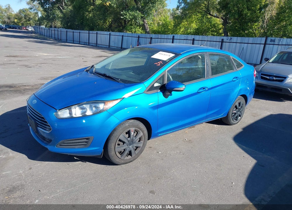 2014 FORD FIESTA SE VIN: 3FADP4BJXEM202297