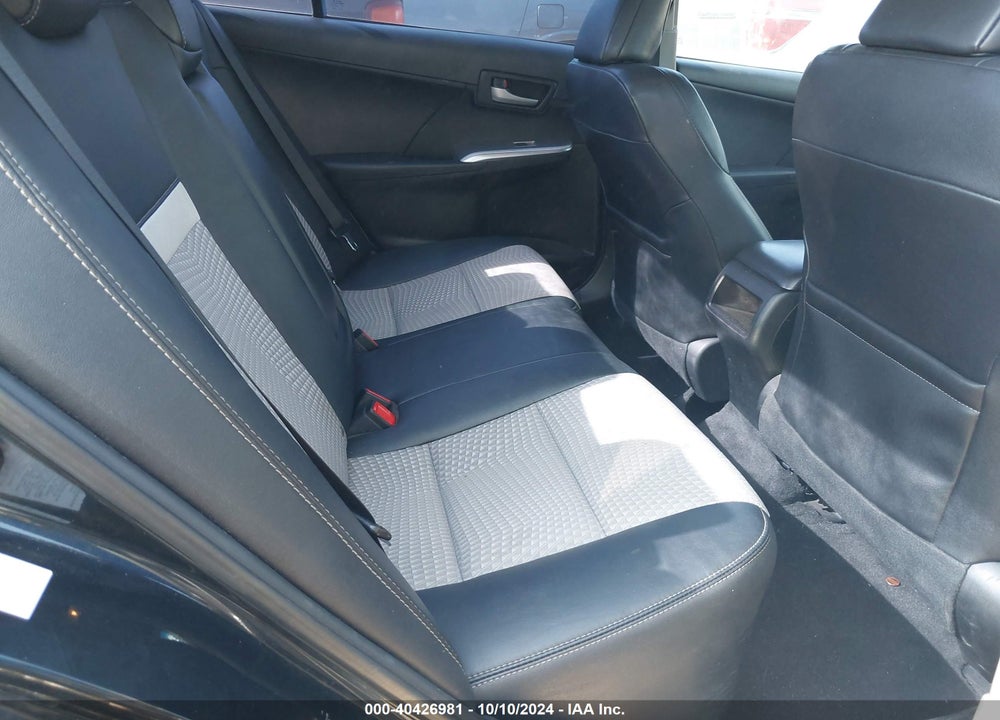 2012 TOYOTA CAMRY SE VIN: 4T1BF1FK5CU601208