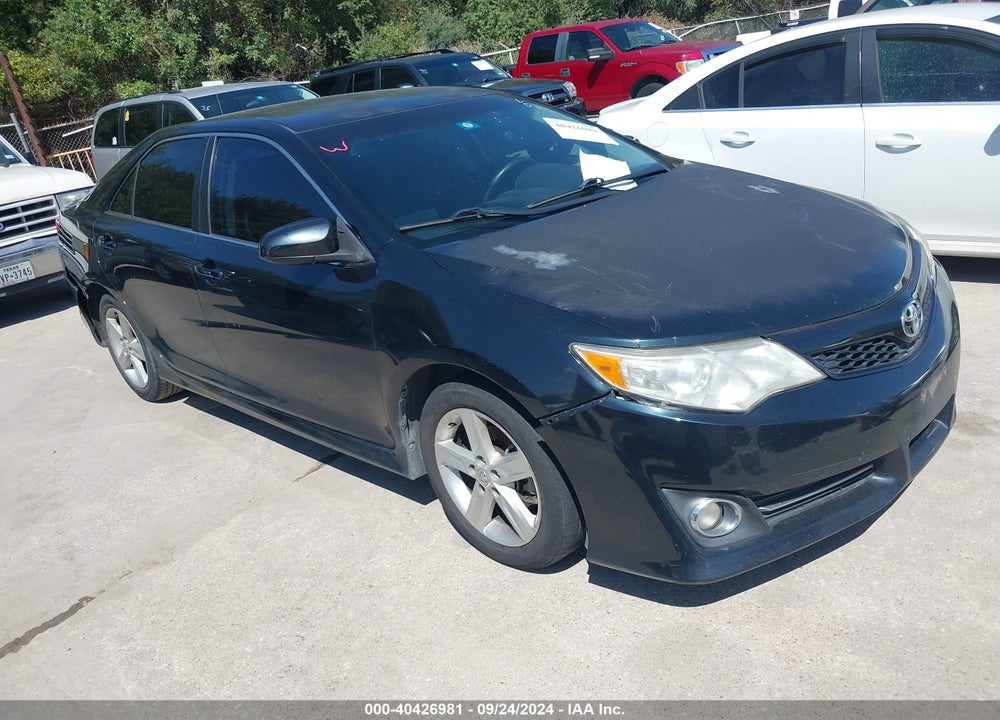 2012 TOYOTA CAMRY SE VIN: 4T1BF1FK5CU601208