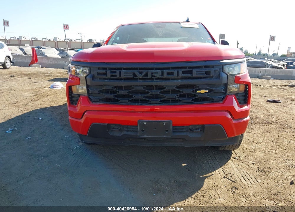 2022 CHEVROLET SILVERADO 1500 2WD SHORT BED CUSTOM VIN: 1GCPABEK5NZ624557