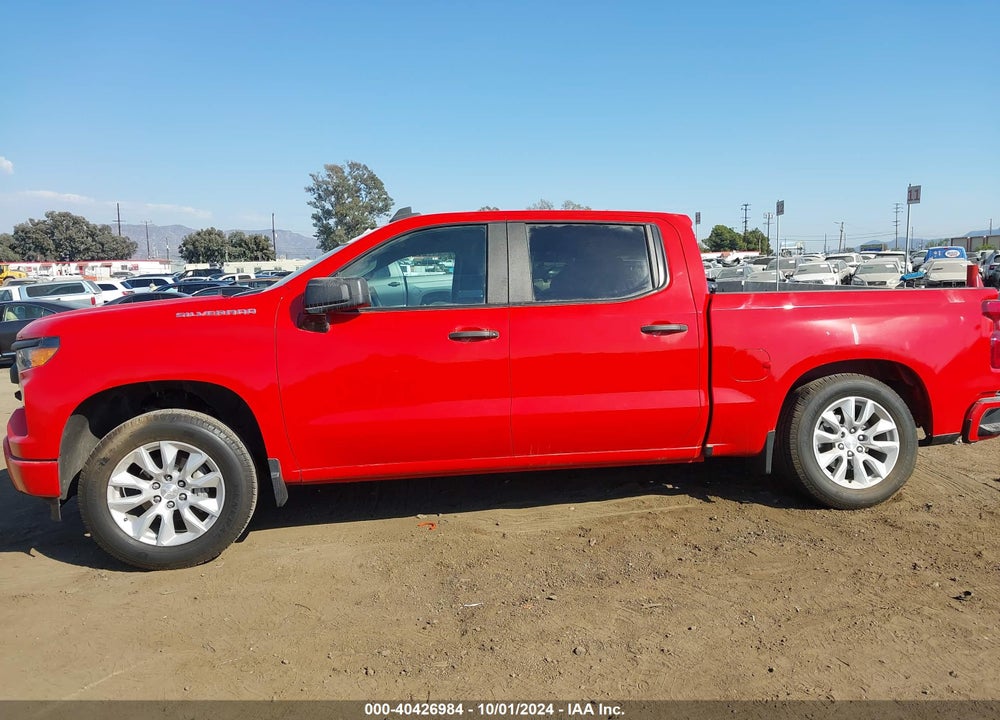2022 CHEVROLET SILVERADO 1500 2WD SHORT BED CUSTOM VIN: 1GCPABEK5NZ624557