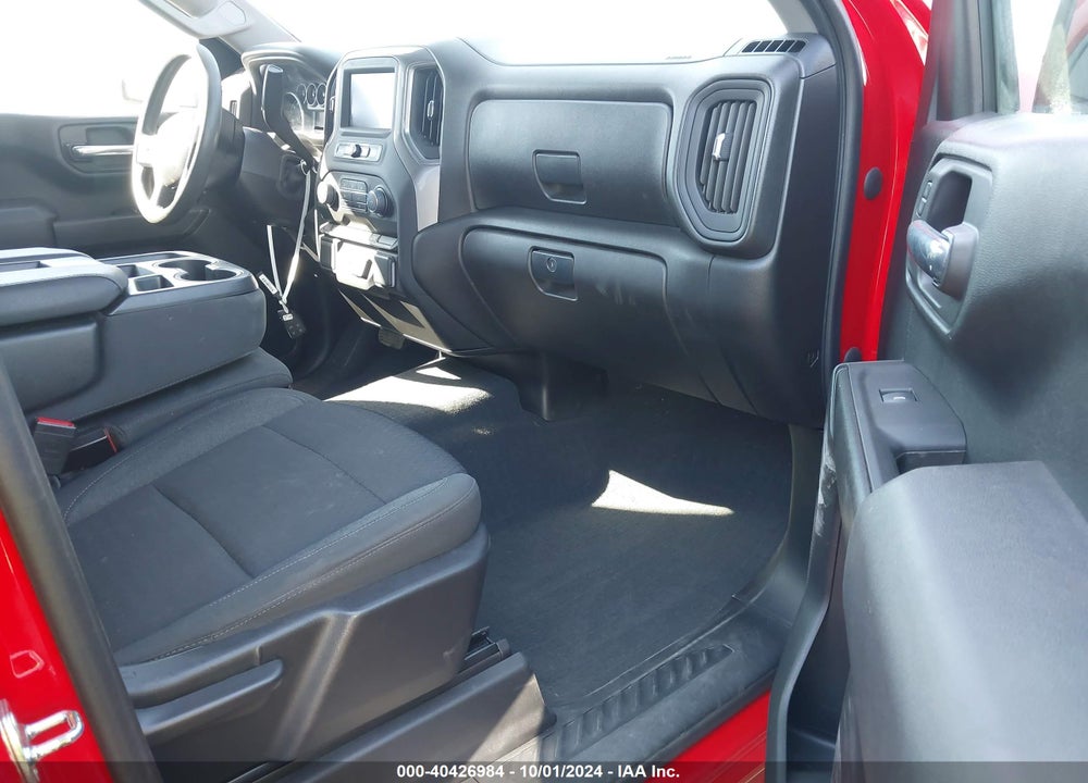2022 CHEVROLET SILVERADO 1500 2WD SHORT BED CUSTOM VIN: 1GCPABEK5NZ624557