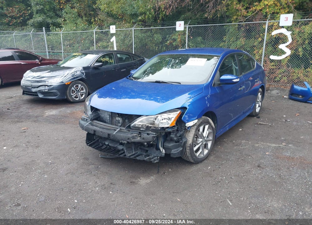 2015 NISSAN SENTRA SR VIN: 3N1AB7AP9FY346276