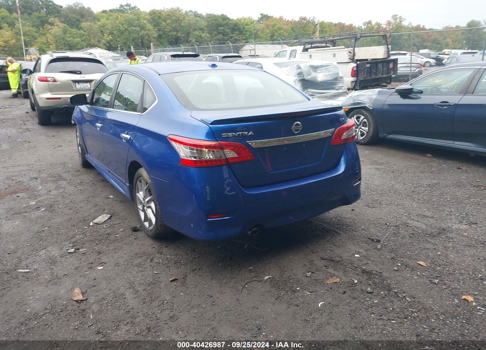 2015 NISSAN SENTRA SR VIN: 3N1AB7AP9FY346276