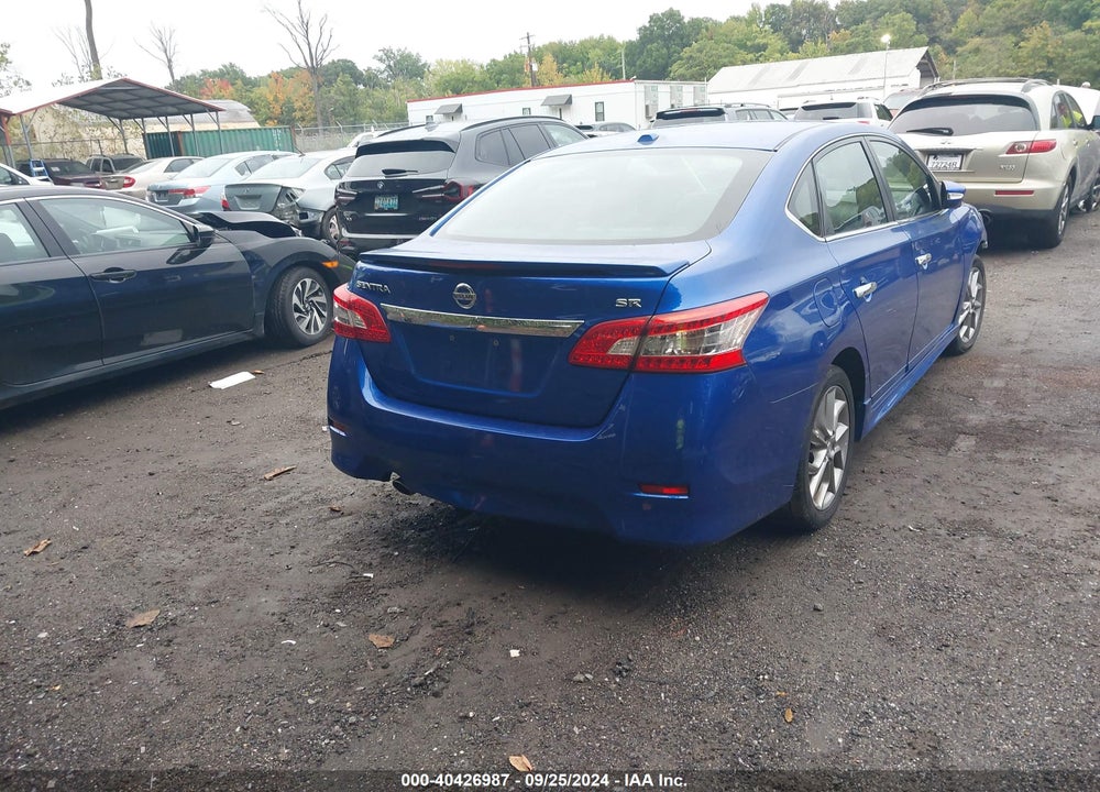 2015 NISSAN SENTRA SR VIN: 3N1AB7AP9FY346276