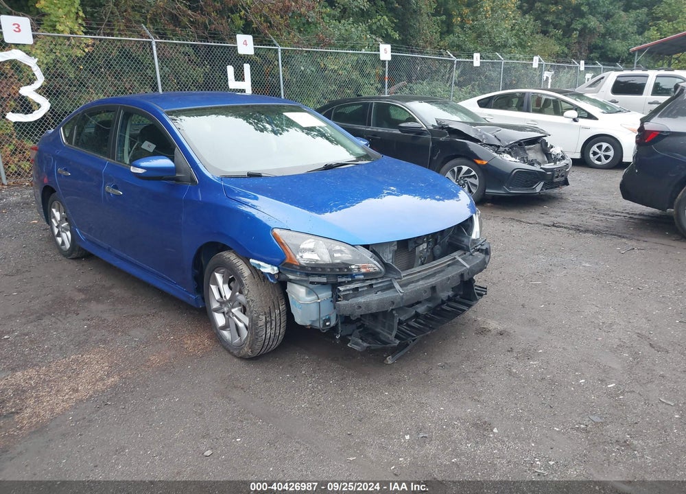 2015 NISSAN SENTRA SR VIN: 3N1AB7AP9FY346276