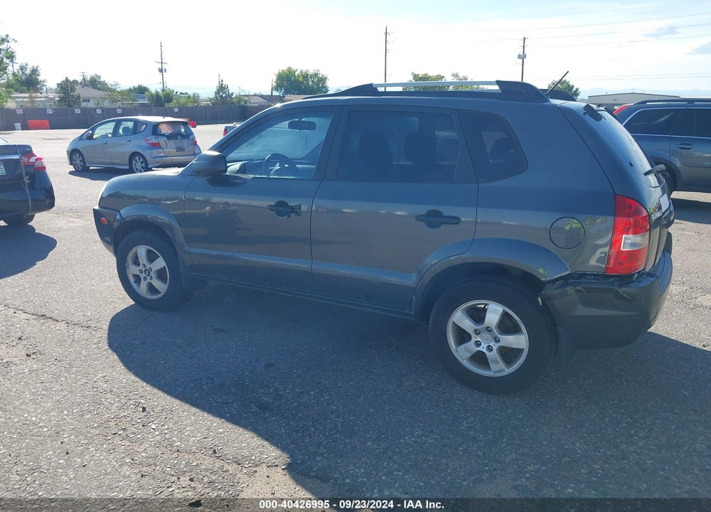 2007 HYUNDAI TUCSON GLS VIN: KM8JM12B07U559320
