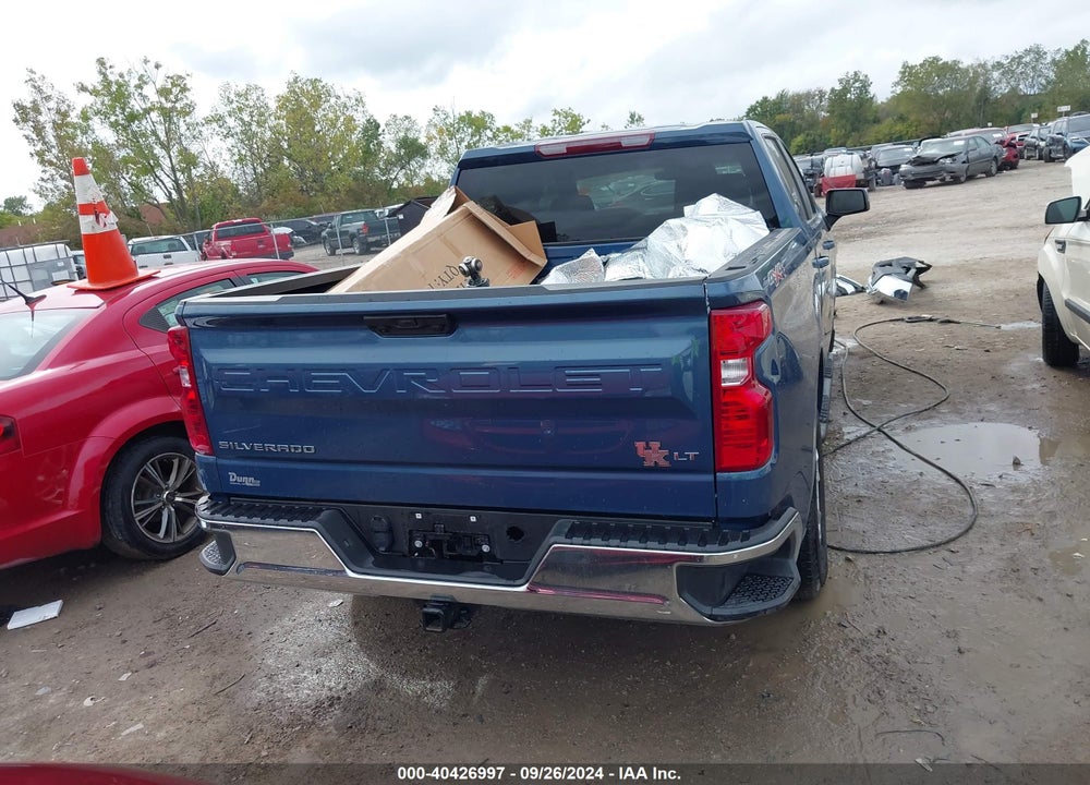 2024 CHEVROLET SILVERADO 1500 4WD SHORT BED LT WITH 2FL VIN: 1GCPDKEK5RZ212507