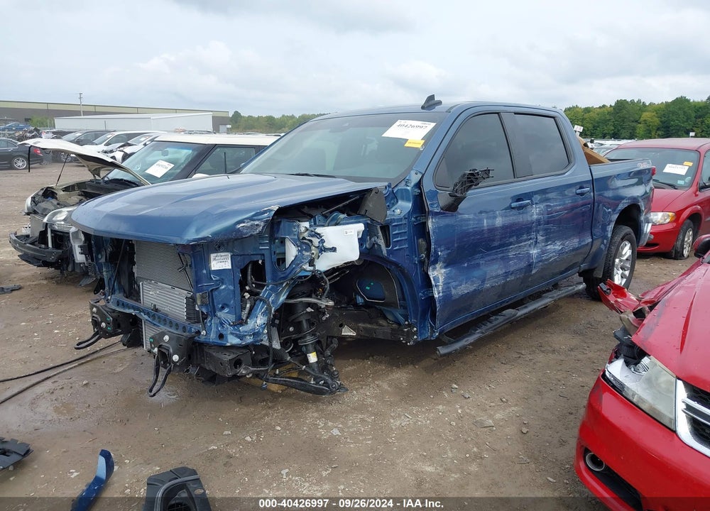 2024 CHEVROLET SILVERADO 1500 4WD SHORT BED LT WITH 2FL VIN: 1GCPDKEK5RZ212507