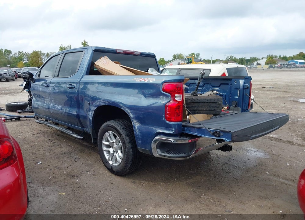 2024 CHEVROLET SILVERADO 1500 4WD SHORT BED LT WITH 2FL VIN: 1GCPDKEK5RZ212507