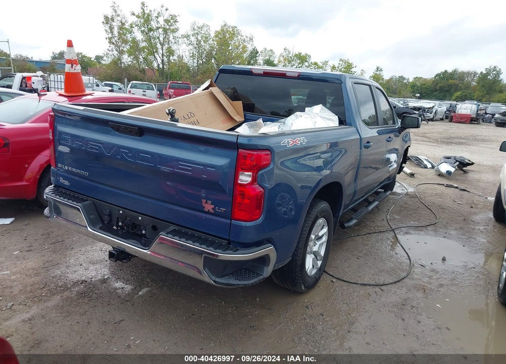2024 CHEVROLET SILVERADO 1500 4WD SHORT BED LT WITH 2FL VIN: 1GCPDKEK5RZ212507