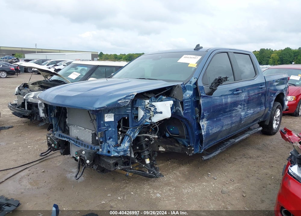 2024 CHEVROLET SILVERADO 1500 4WD SHORT BED LT WITH 2FL VIN: 1GCPDKEK5RZ212507