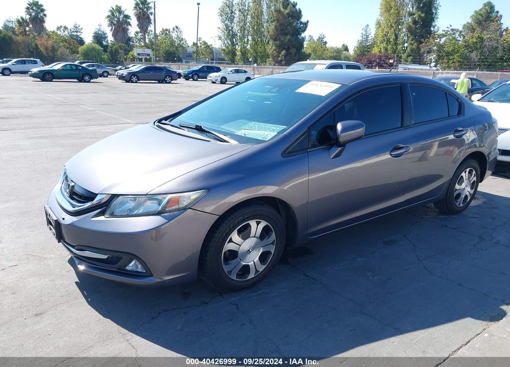2014 HONDA CIVIC HYBRID VIN: 19XFB4F30EE200811