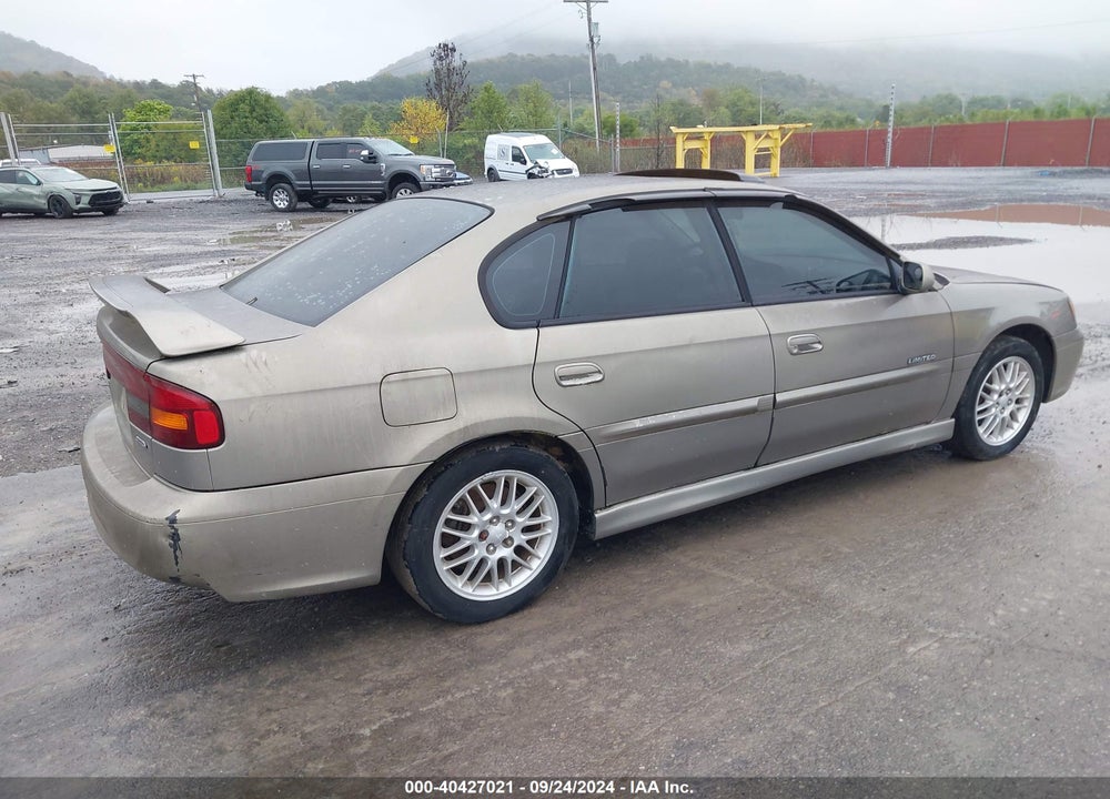 2000 SUBARU LEGACY GT LIMITED VIN: 4S3BE6567Y7216814