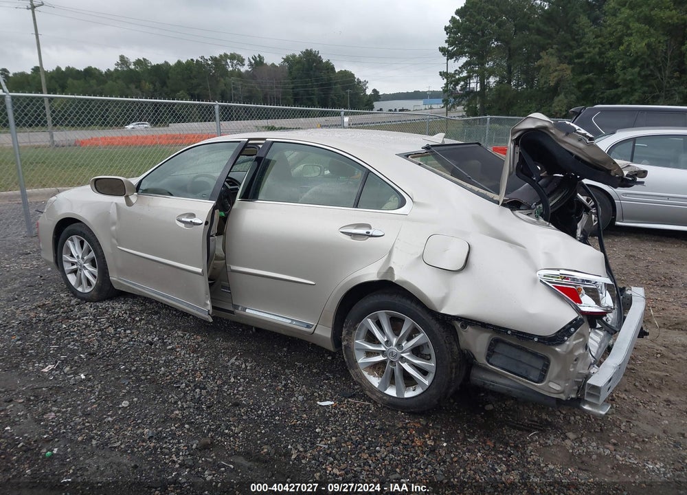 2012 LEXUS ES 350 VIN: JTHBK1EGXC2508661