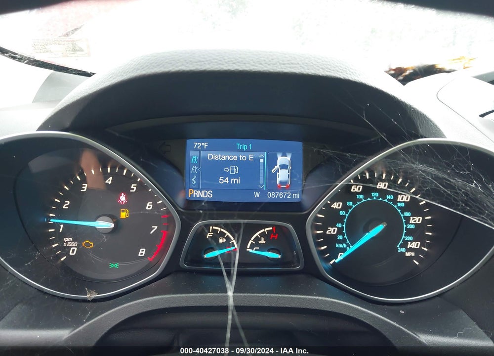 2014 FORD ESCAPE SE VIN: 1FMCU0GX6EUC05547