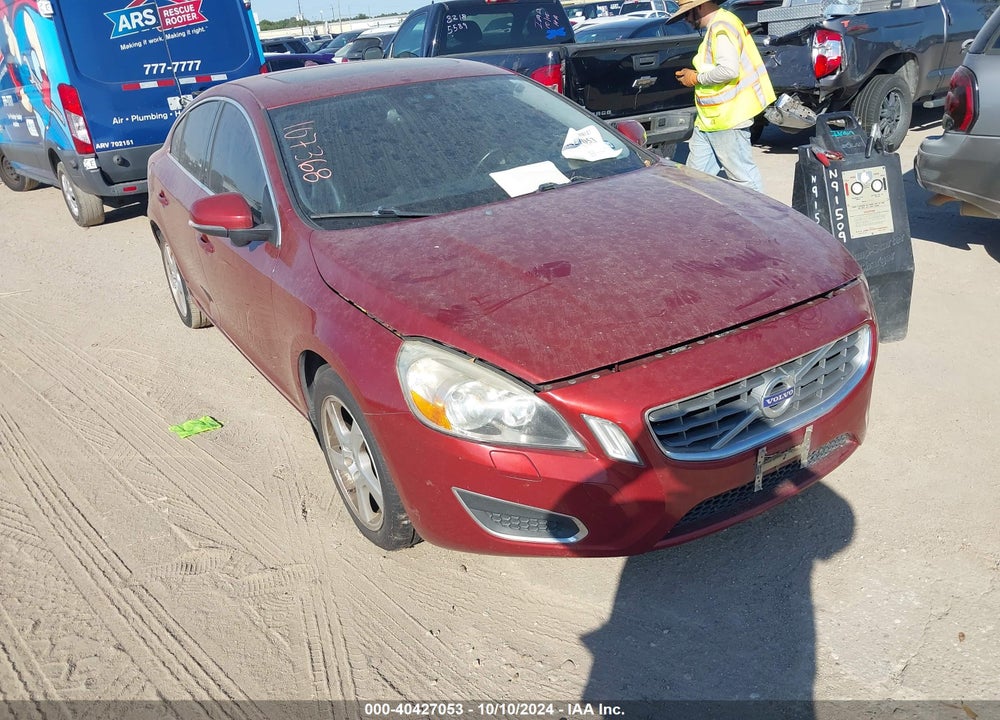 2012 VOLVO S60 T5 VIN: YV1622FS4C2107368