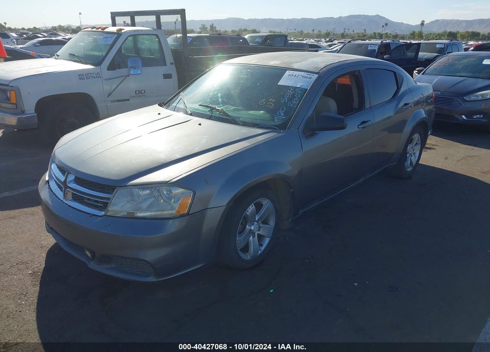 2012 DODGE AVENGER SE VIN: 1C3CDZAB5CN141115