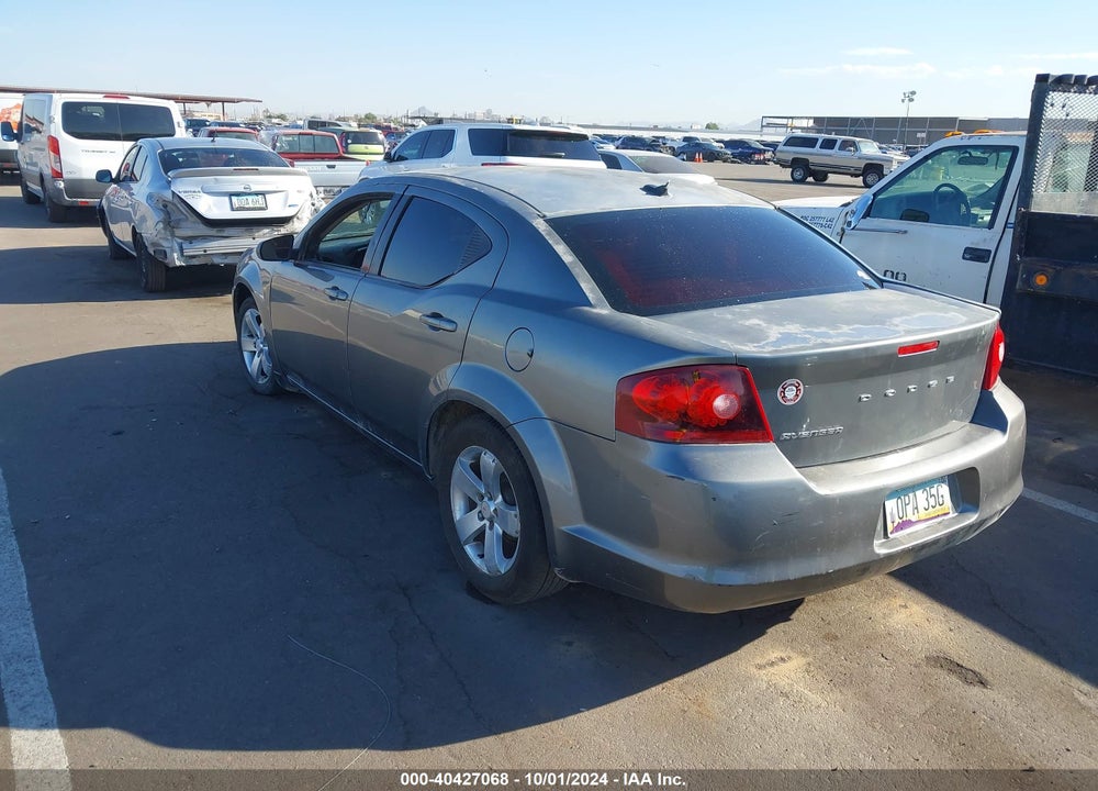 2012 DODGE AVENGER SE VIN: 1C3CDZAB5CN141115