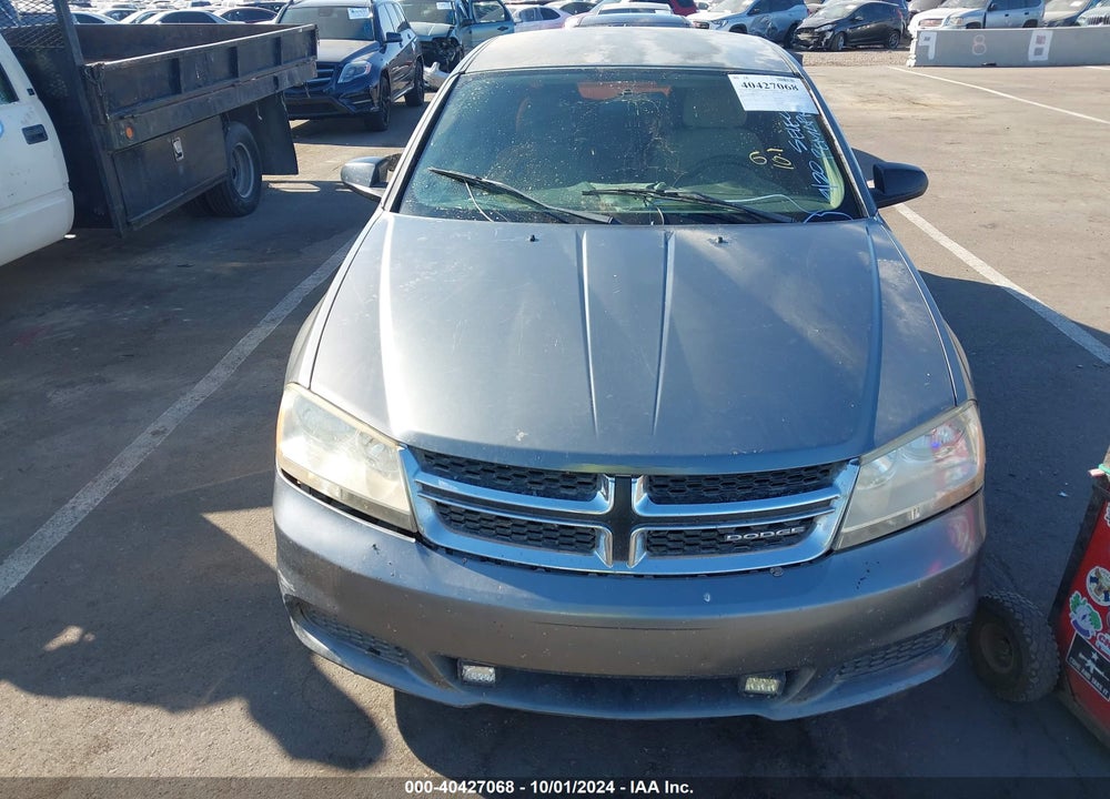 2012 DODGE AVENGER SE VIN: 1C3CDZAB5CN141115