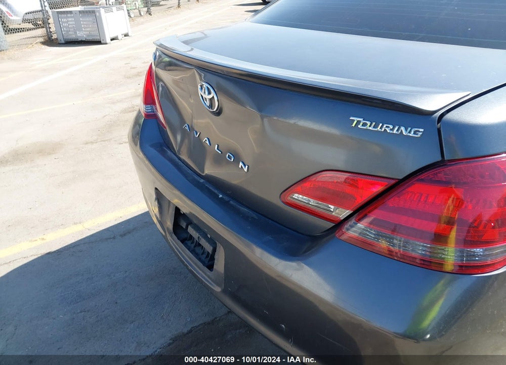 2008 TOYOTA AVALON TOURING VIN: 4T1BK36B38U285497