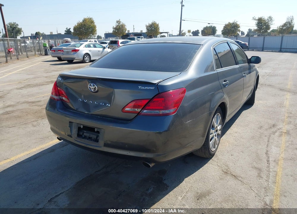 2008 TOYOTA AVALON TOURING VIN: 4T1BK36B38U285497