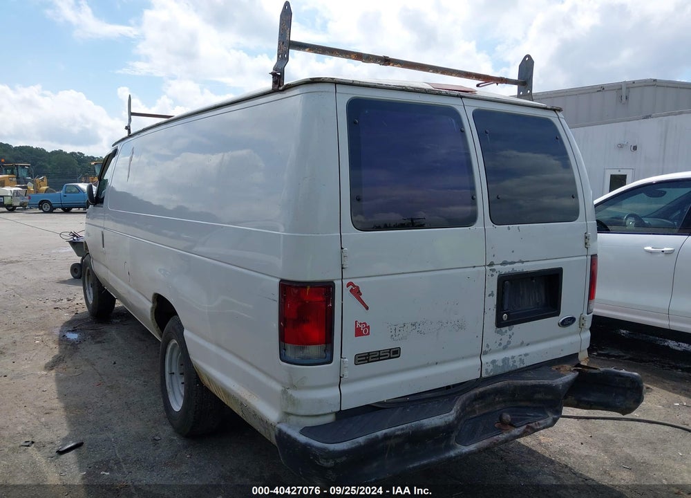 1999 FORD E-250 COMMERCIAL/RECREATIONAL VIN: 1FTNS24L5XHC19788