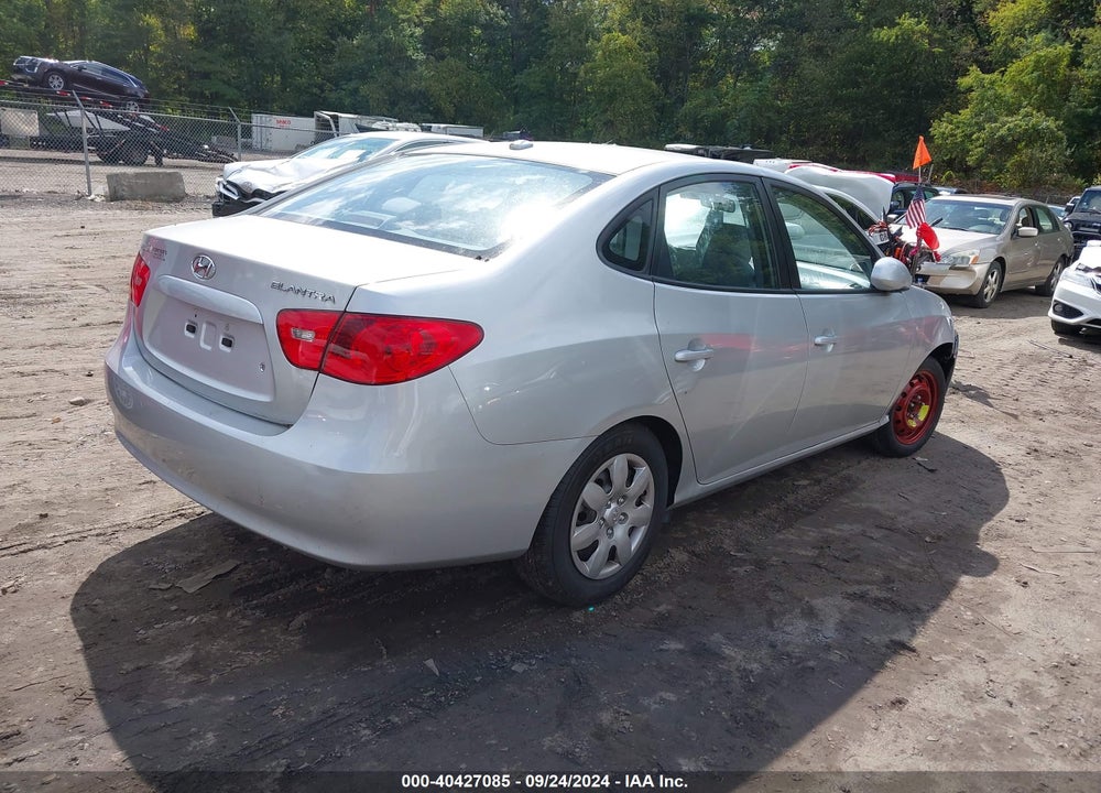 2008 HYUNDAI ELANTRA GLS/SE VIN: KMHDU46D88U490047