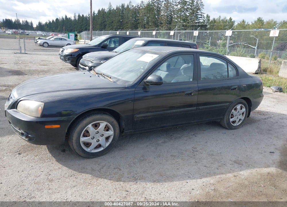 2004 HYUNDAI ELANTRA GLS/GT VIN: KMHDN46D74U777399