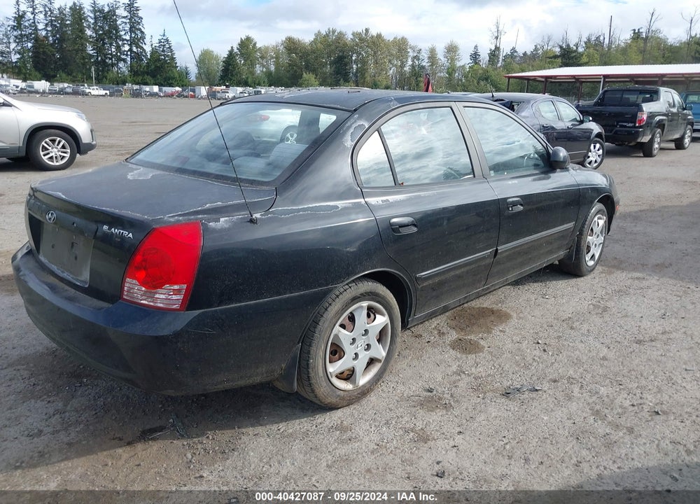 2004 HYUNDAI ELANTRA GLS/GT VIN: KMHDN46D74U777399