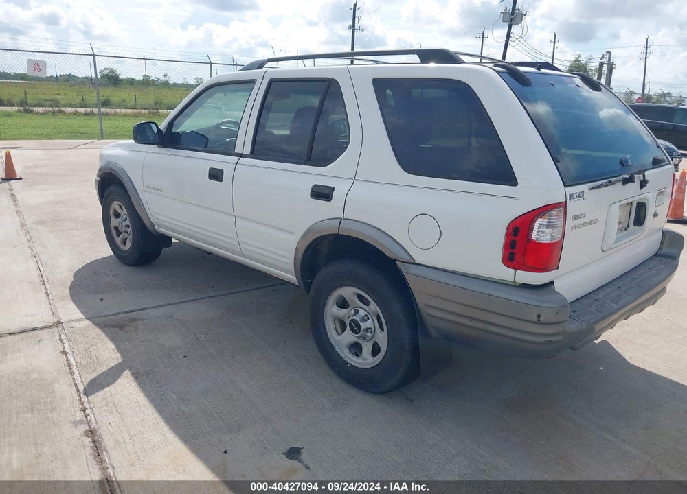 2002 ISUZU RODEO LS 3.2L V6/LSE 3.2L V6/S 3.2L V6 VIN: 4S2CK58WX24314090