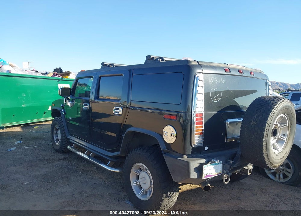 2003 HUMMER H2 VIN: 5GRGN23U03H104499